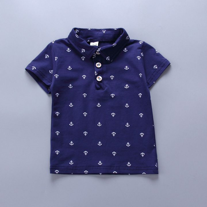 Children&apos;s clothing boy summer new cotton casual short-sleeved pants sports suit baby