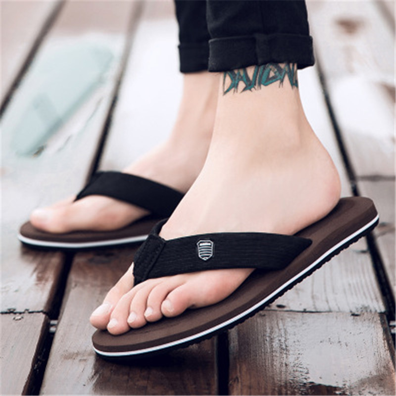 New men's slippers flip flops slip Casual sandals