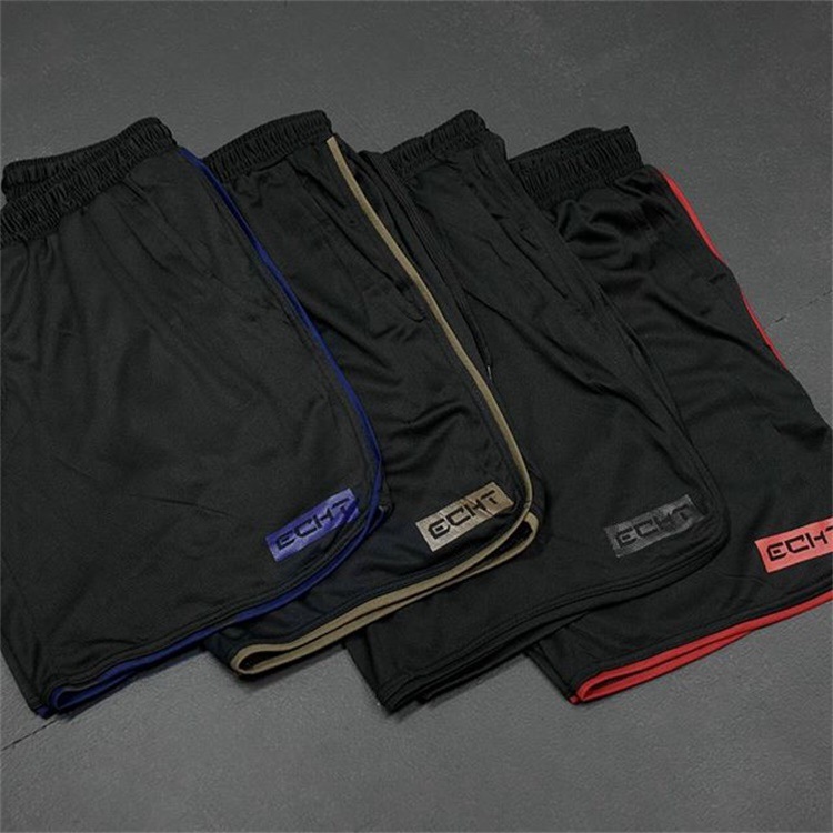 New men's cotton slim breathable sports summer shorts