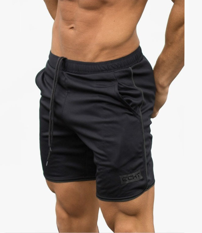 New men's cotton slim breathable sports summer shorts