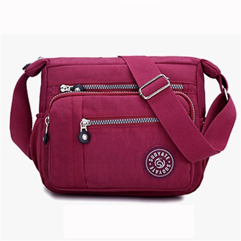 Fashion women Messenger Bags Nylon Waterproof Crossbody Shoulder Bag Casual Travel Handbags