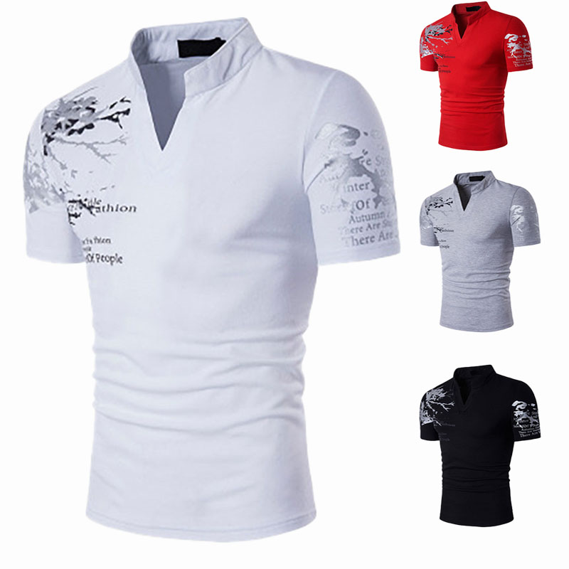 New  men‘s tshirts Short Sleeve T-shirt Men Polo Sports tshirt Summer Polo shirts