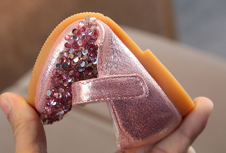 New children's shoes girls princess rhinestone casual slippes sandals shoes