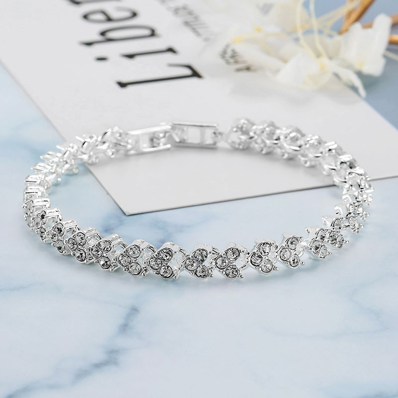 Fast delivery within 1-5 days Bargains Gift Women Bracelets  Ladies Bracelet girl Classic Jewelry Heart of Sea Crystal jewelery