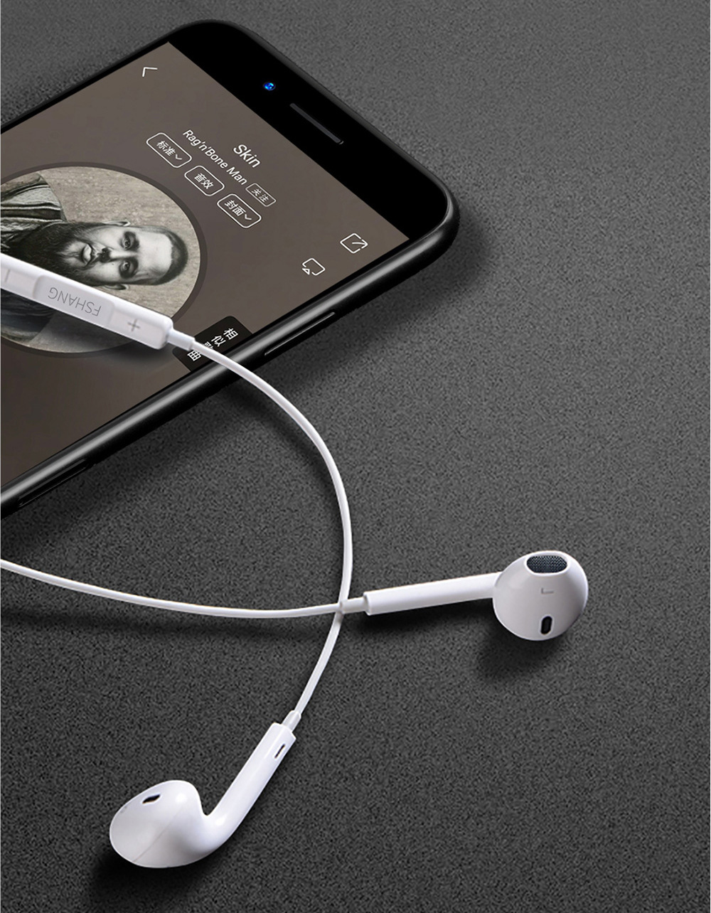 Bargains Wired earphones wired 3.5mm earphones with Mic For iphone samsung Huawei Local fast delivery