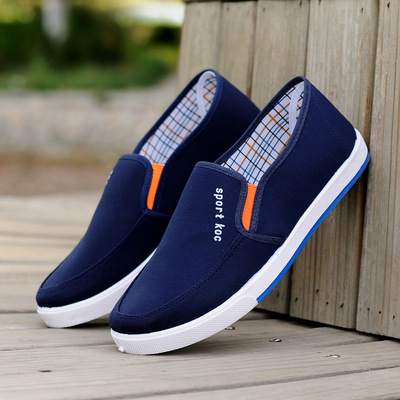 Men's canvas shoes breathable casual shoes in summer