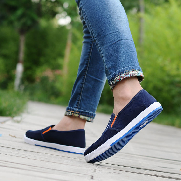 Men's canvas shoes breathable casual shoes in summer