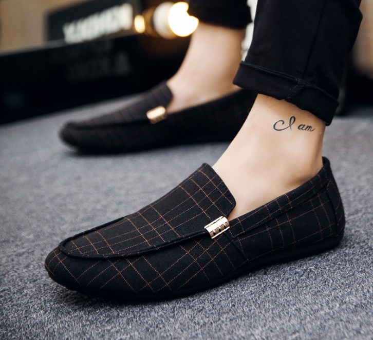Women European men slip on casual flat sole lazy loafers shoes