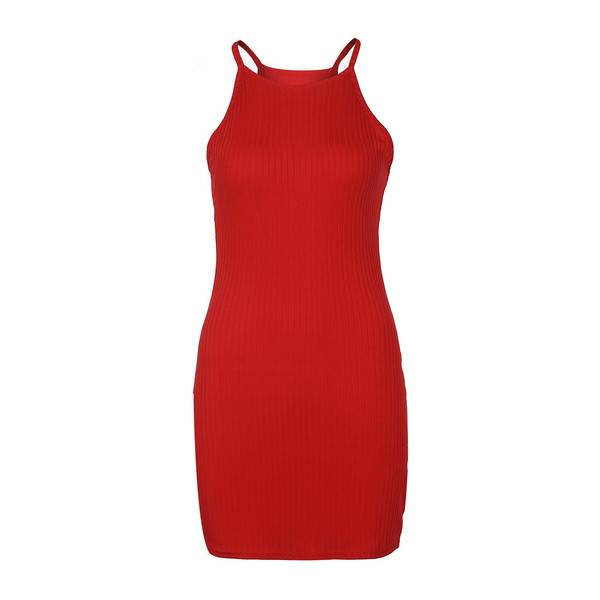 Women  sexy ribbed dresses