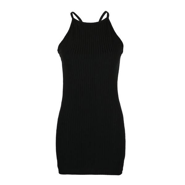 Women  sexy ribbed dresses