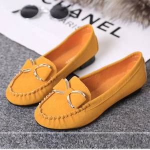 New Women&apos;s Flats Round Toe Shoes New Women Autumn Ladies Ballet Flat Casual Single Shoes