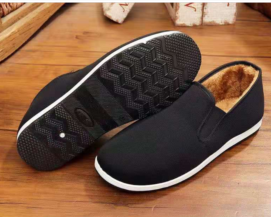 Men  shoes men&apos;s Plush casual cotton shoes warm shoes