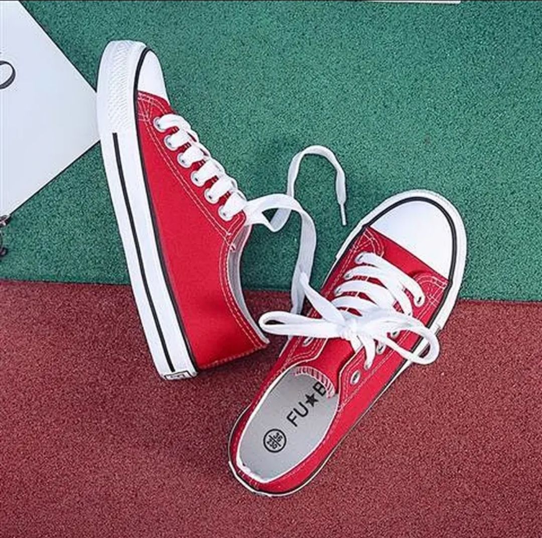Canvas Men Shoes  Version Cloth Shoes Leisure Basic  Shoes Low Upper Board Sneakers