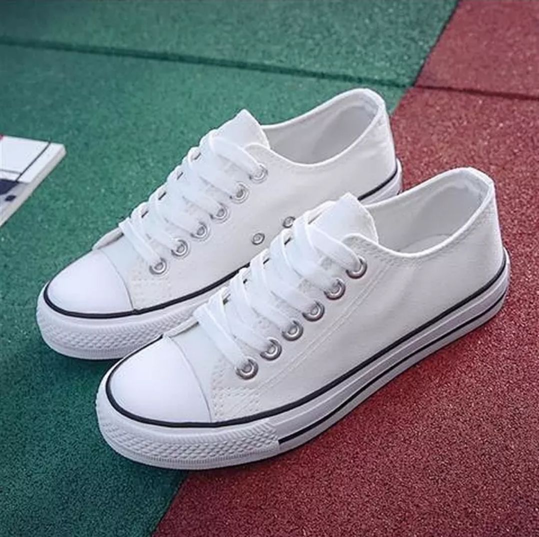 Canvas Men Shoes  Version Cloth Shoes Leisure Basic  Shoes Low Upper Board Sneakers