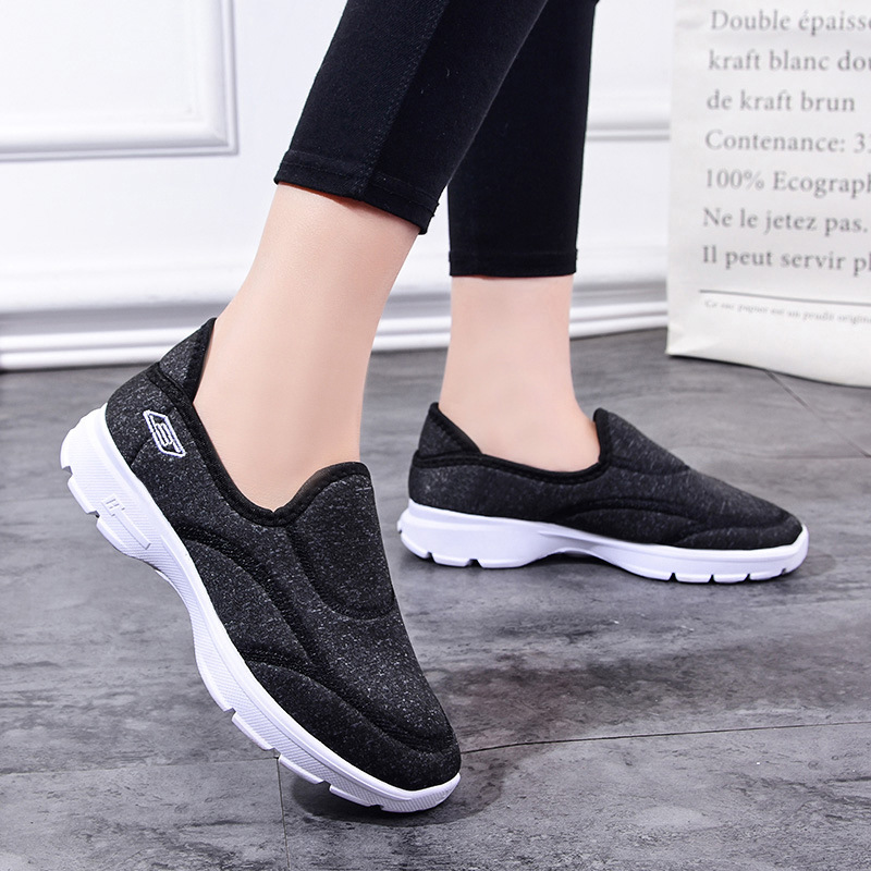 Women&apos;s shoes cloth shoes soft sole athletic athletic shoes female non-slip soft sole Athletic