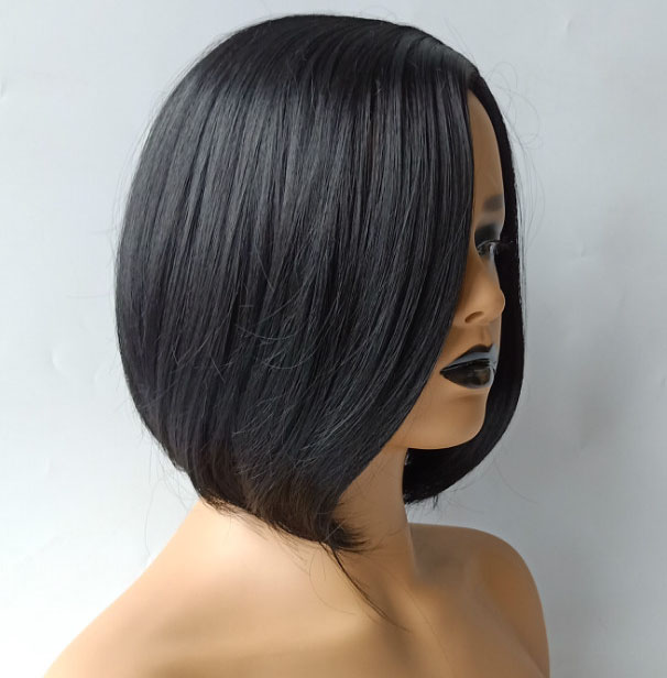 New hairpiece ladies Bob short straight black Bob women wig