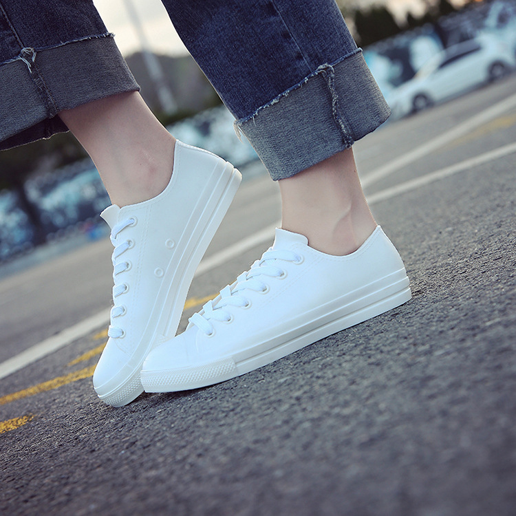 New women&apos;s flat shoes for women&apos;s low-top student casual sneakers Athletic