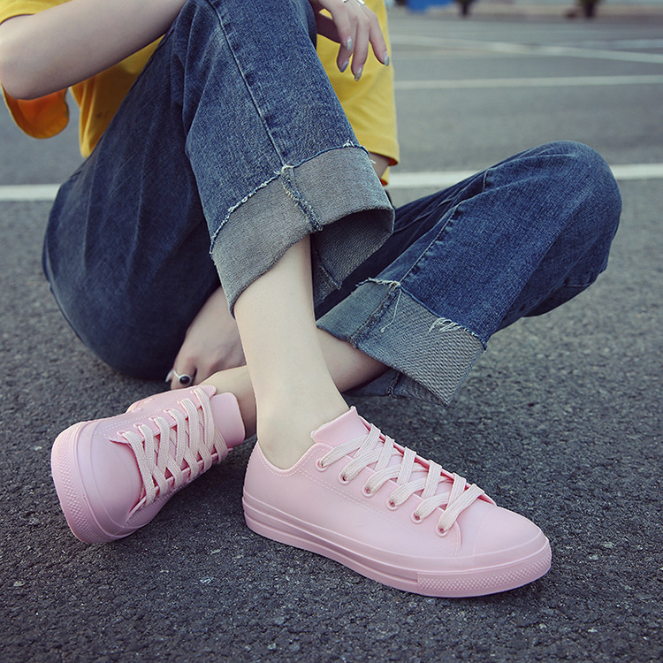 New women&apos;s flat shoes for women&apos;s low-top student casual sneakers Athletic