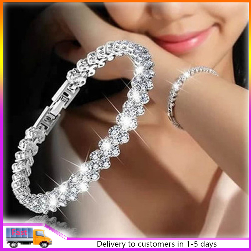 Fast delivery within 1-5 days Bargains Gift Women Bracelets  Ladies Bracelet girl Classic Jewelry Heart of Sea Crystal jewelery