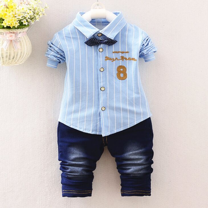 2 piece kids wear shirt clothes children boy and girl clothes baby pajamas underwear