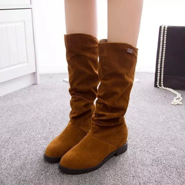 Women Boot  ladies shoes girl&apos;s boots snow boots cotton shoes long boots over knee boots