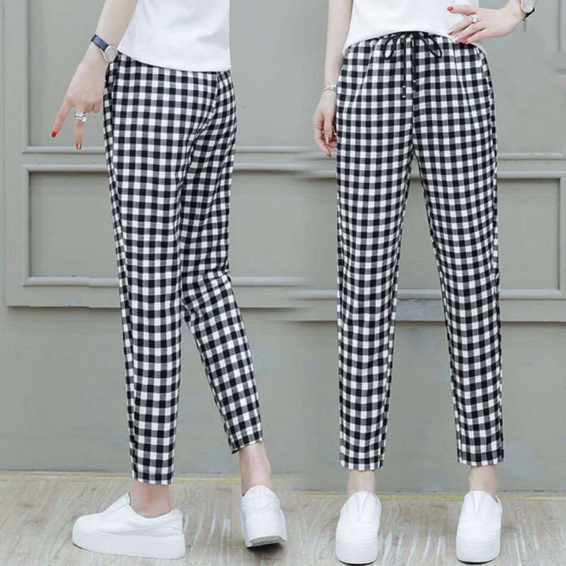 Women's high waisted slim women's loose large casual pants ladies Trousers and Leggings