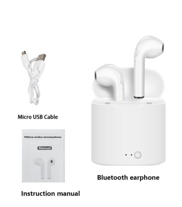 Bluetooth Earphones Wireless Earbud iPhone Samsung Tecno Android Ear Pods Stereophone Fast delivery within 1-5 days
