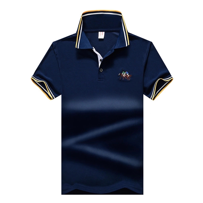 New men&apos;s short-sleeved Polo shirt casual sports clothes
