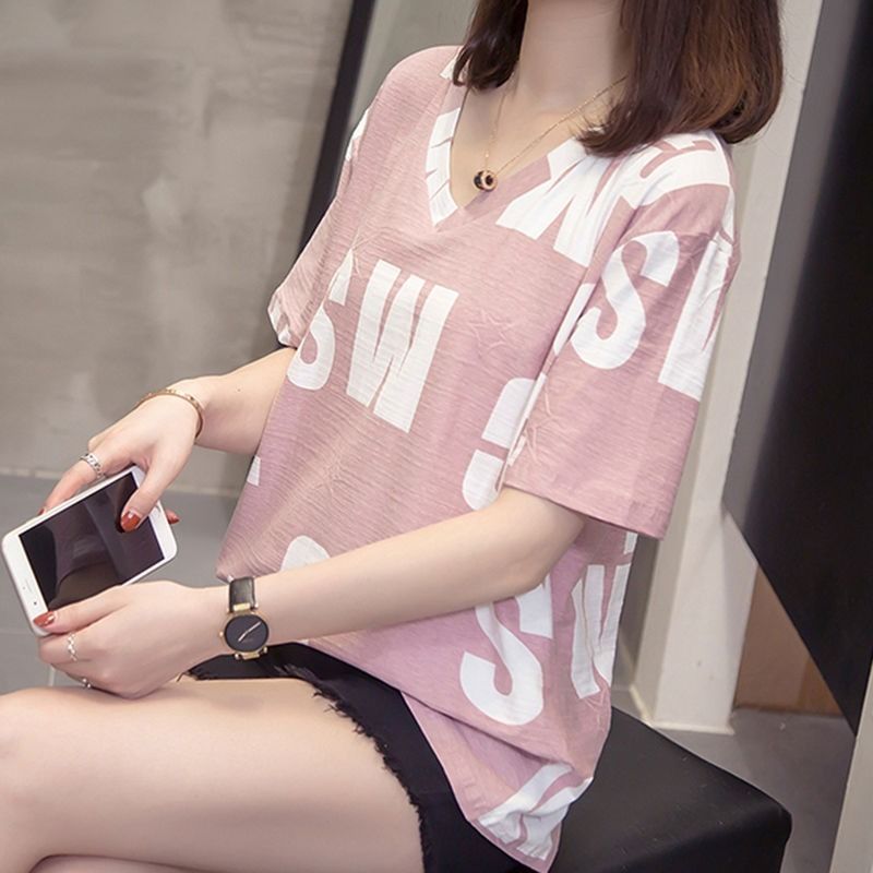 Tshirt Women Causal T-shirt  Bear paw Tees Woman off shoulder tops Clothes Tops