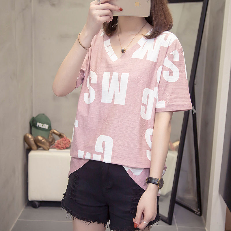 Tshirt Women Causal T-shirt  Bear paw Tees Woman off shoulder tops Clothes Tops