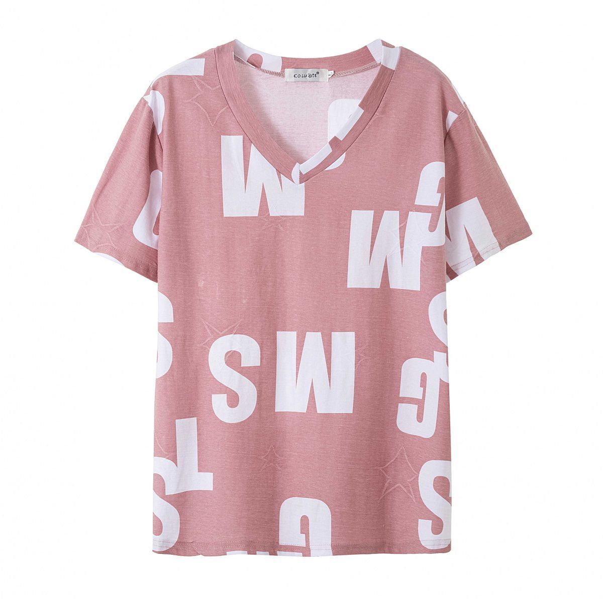 Tshirt Women Causal T-shirt  Bear paw Tees Woman off shoulder tops Clothes Tops