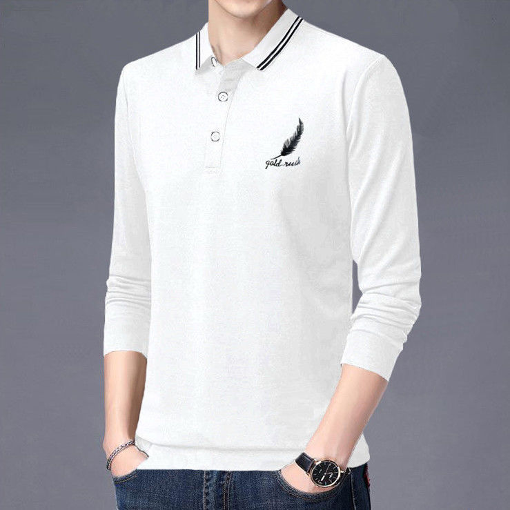Mens T-Shirt  Long Sleeve Shirts Men T Shirt For Male Lycra And Cotton T-Shirts Man Clothing