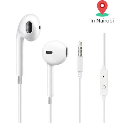 Bargains Wired earphones wired 3.5mm earphones with Mic For iphone samsung Huawei Local fast delivery