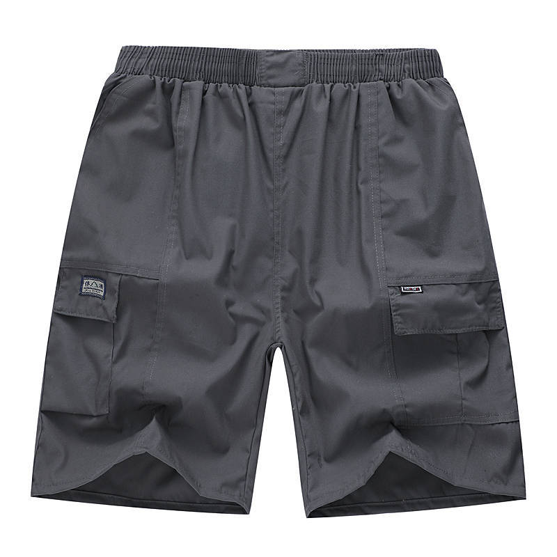 Loose shorts men's Capris summer light casual cotton trousers men's straight pants  Shorts