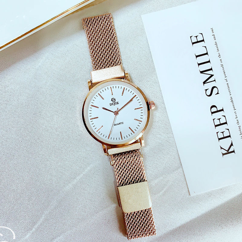 Ladies watch adult student simple retro female watch