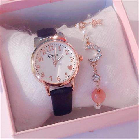 Children's watch, little girl, new cute junior high school student elementary school watch