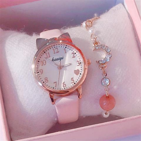 Children's watch, little girl, new cute junior high school student elementary school watch