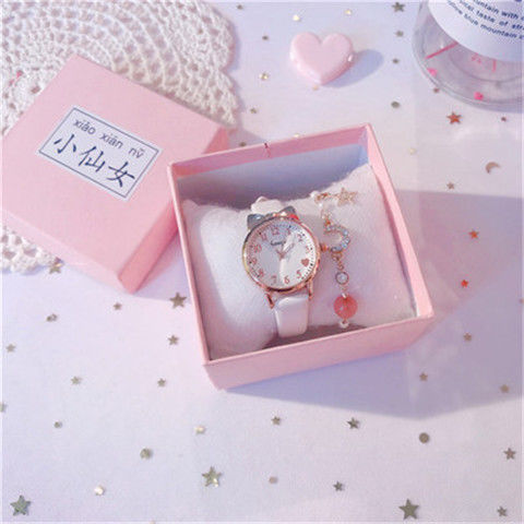 Children's watch, little girl, new cute junior high school student elementary school watch