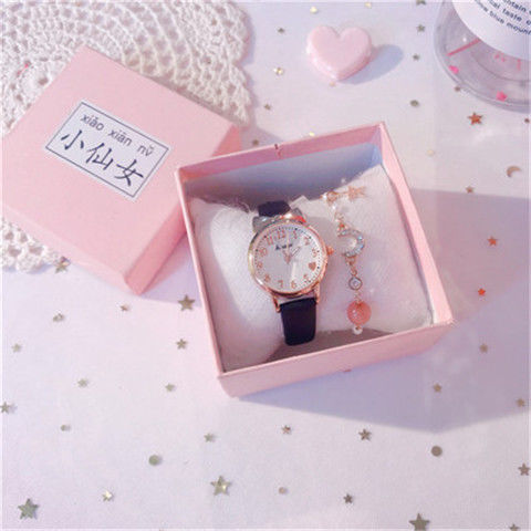 Children's watch, little girl, new cute junior high school student elementary school watch