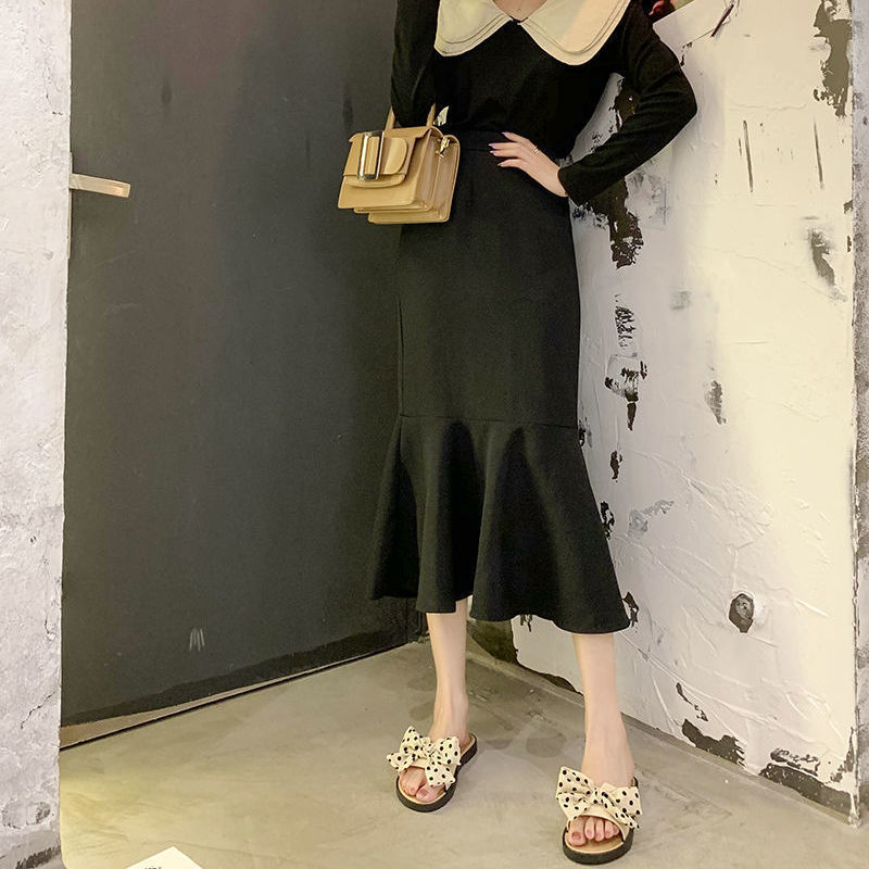 New slippers, bowknot students wear soft-soled non-slip slippers