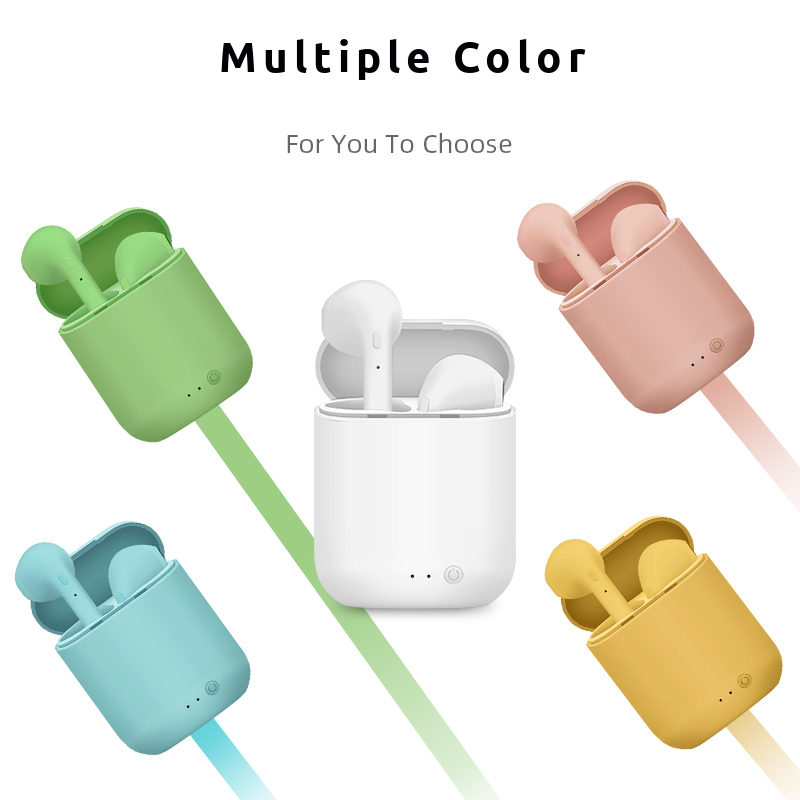 Bluetooth Earphone i12 5.0 Wireless Bluetooth Earphones Headset Airpods Earpod Pod
