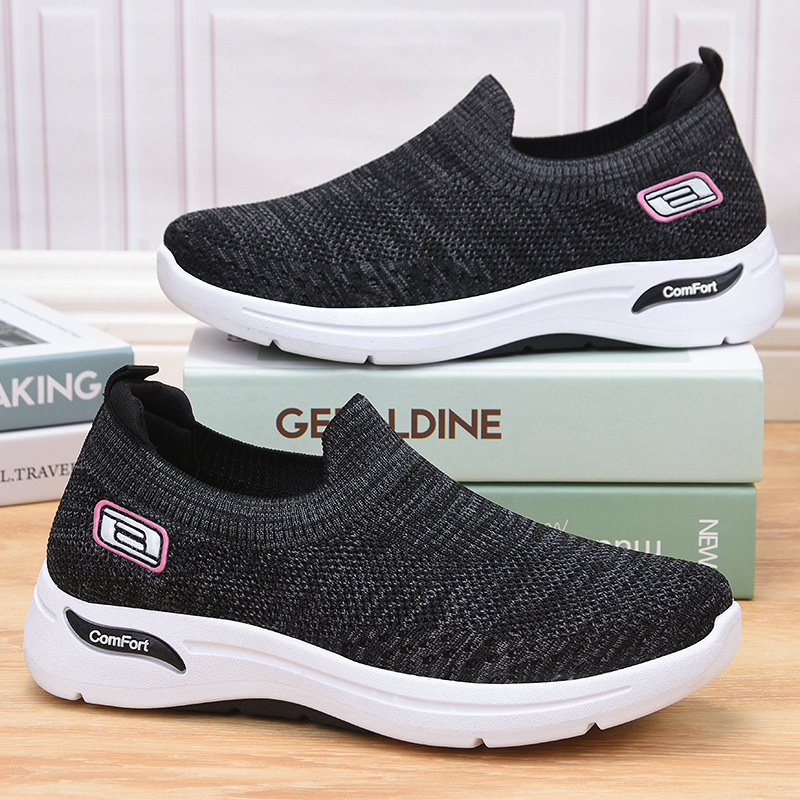 New Arrival big sizer 38 -41 Women's Mesh Sneakers  Fashion Breathable Mesh Casual Shoes  Sports  Athletic