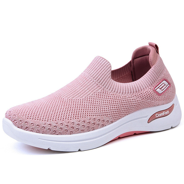 New Arrival big sizer 38 -41 Women's Mesh Sneakers  Fashion Breathable Mesh Casual Shoes  Sports  Athletic