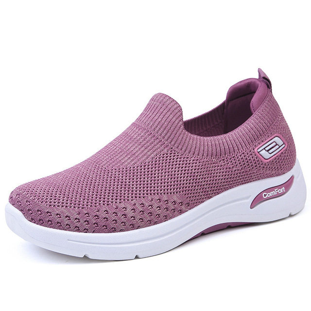 New Arrival big sizer 38 -41 Women's Mesh Sneakers  Fashion Breathable Mesh Casual Shoes  Sports  Athletic