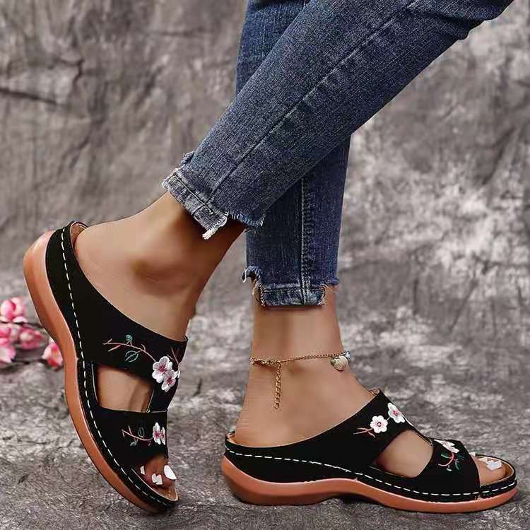 big size 39-42 Ladies Sandals women's fashion metal sandals girls chain sandals set toe beach woven shoes students sandals shoes open shoes
