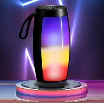 Fast delivery within 1-5 days Portable Colorful Lights Wireless Bluetooth Speaker AUX Audio TF Card USB Playback  Portable Audio  Video  Portable Speakers  Docks Bluetooth Speakers