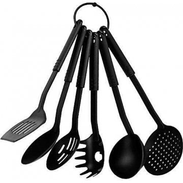 6 Pieces - Heat-Resistant Nonstick Spoon Spatula Turner Scoop Kitchen Cooking spoons