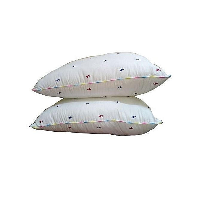 2 pcs  Fibre filled Bed Pillows