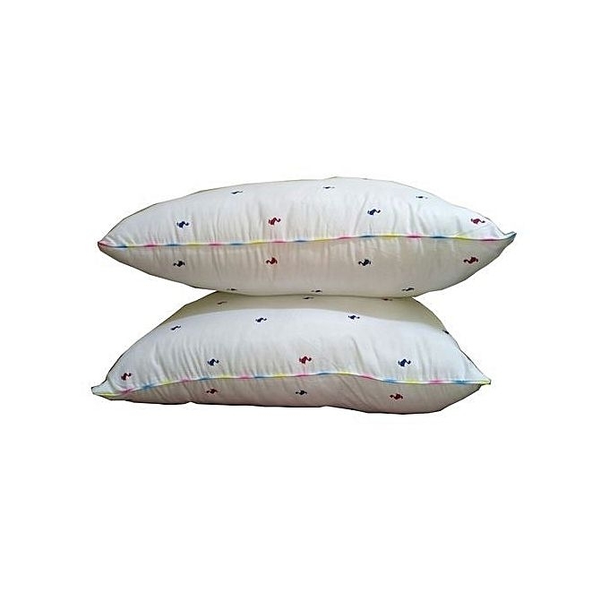 2 pcs  Fibre filled Bed Pillows
