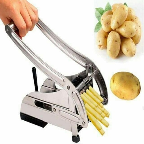 Stainless Steel Home Kitchen Potato Chipper French Fries Slicer Chips Cutter